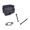 Cancanle Muffler with Bolts Gasket Kits for STIHL 021 023