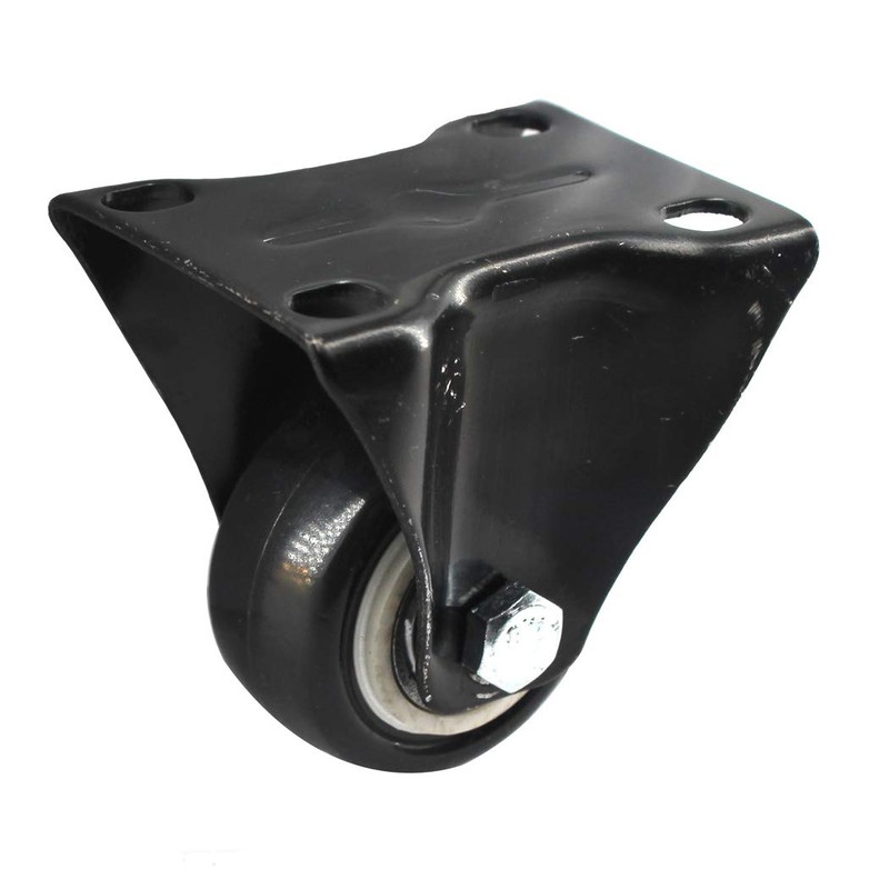 1.5 Inch Fixed Furniture Casters Wheels Polyurethane Heavy Duty Casters