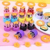 CECIAOAIME Mini Cookie Cutter Set 30 pcs for Kids Vegetable
