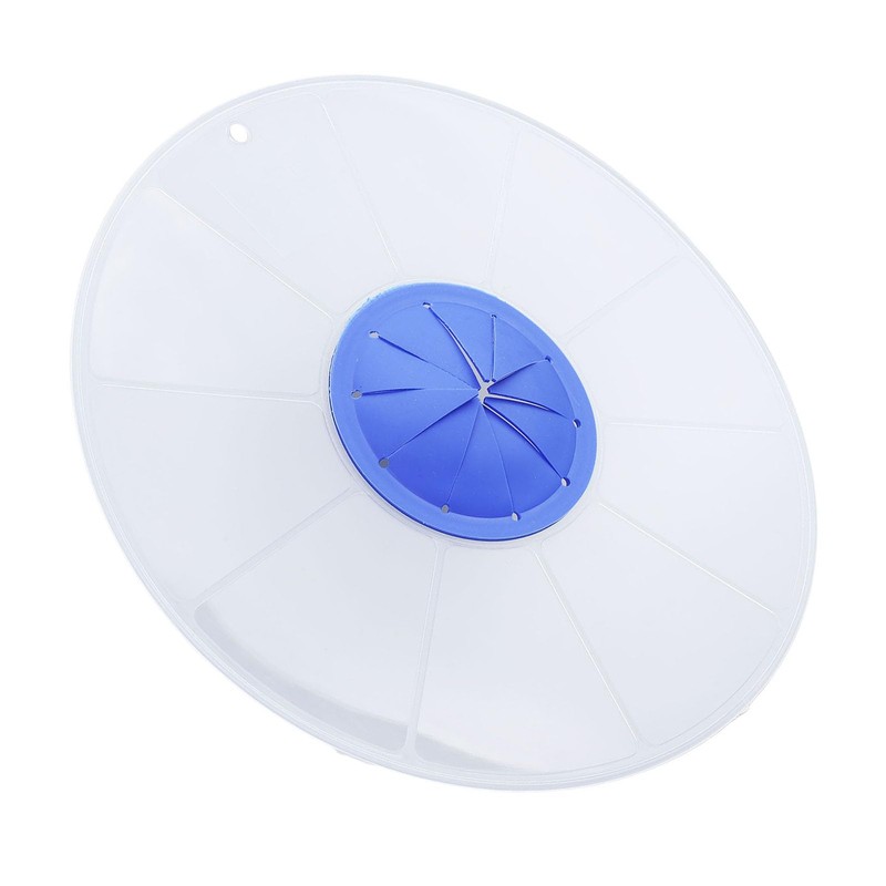 30cm Mixer Splatter Guard, Transparent Anti Splash Cover for Home