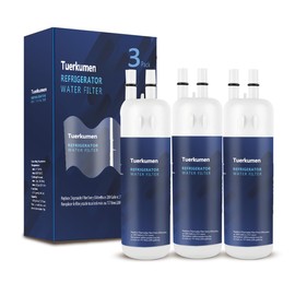 TUERKUMEN water filter replacement, Compatible with,EDR1RXD1,EDR1RXD1B,Filter1,WHR1RXD1,KAD1RXD1,P4RFWB,P8RFWB2L,46-9930,46-9081,3 Pack