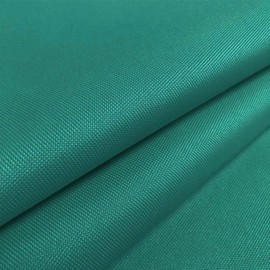 Foreate Waterproof Fabric by The Yard 600d Cordura Canvas Fabric 58 inch Wide for Indoor Outdoor Patio 1 Yard, Teal Green