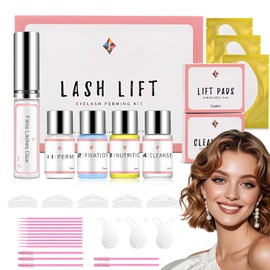 kit de Permanente de Pestañas, Lifting de Pestañas Kit, Adecuado para Salones de Belleza Profesionales y Bricolaje Doméstico, Regalos de San Valentín y Cumpleaños.