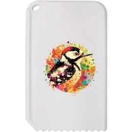 Azeeda 'Lesser Spotted Woodpecker' Plastic Ice Scraper (IC00037144)