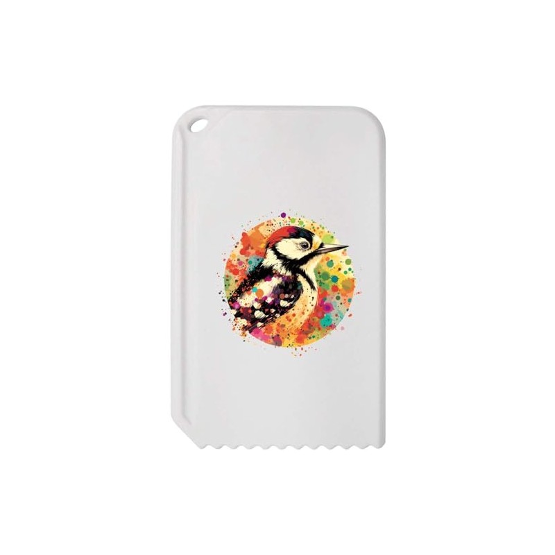 Azeeda 'Lesser Spotted Woodpecker' Plastic Ice Scraper (IC00037144)