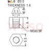 POPESQ® #A1995 Socket Header and Pin Header Kit 2.54 mm
