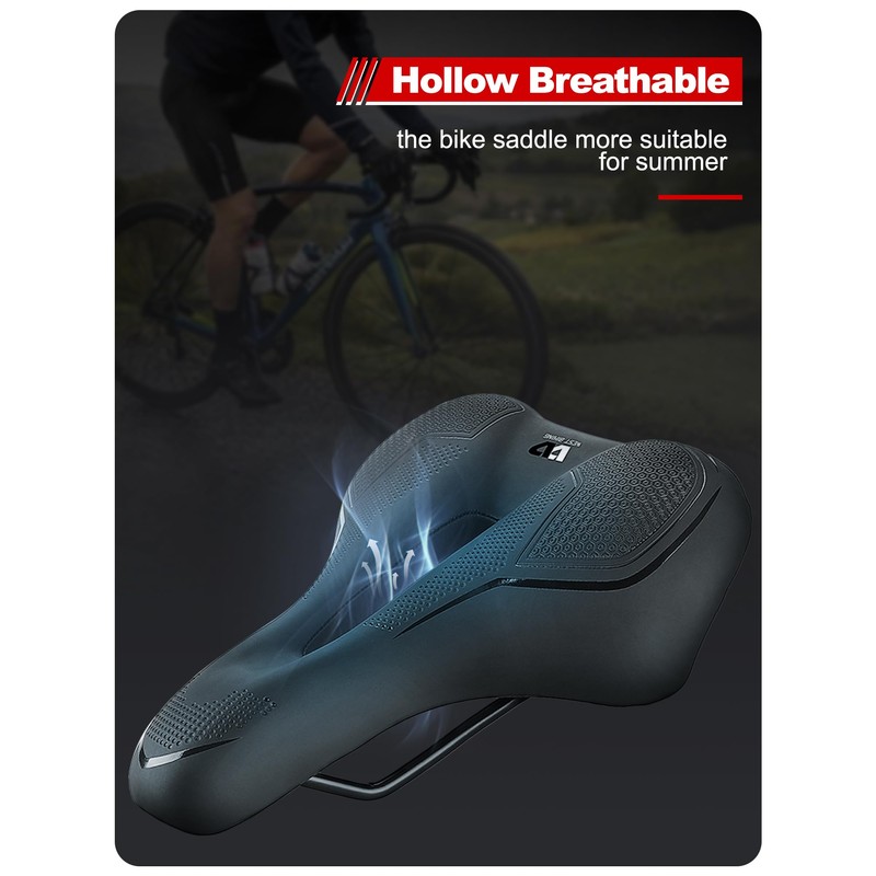 PRMHOOT Bike Seat Cushion Cover for Men Women mit Memory