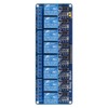 Diitao 2Pcs 8 Channel Relay Module 12V Expansion Plate Load