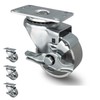 HANDSAMMU'S 3inch Industrial Casters, Semi Steel Cast Iron Locking Casters,