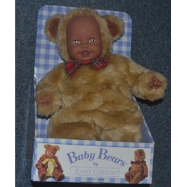 15" Baby Bears By Anne Geddes 1997