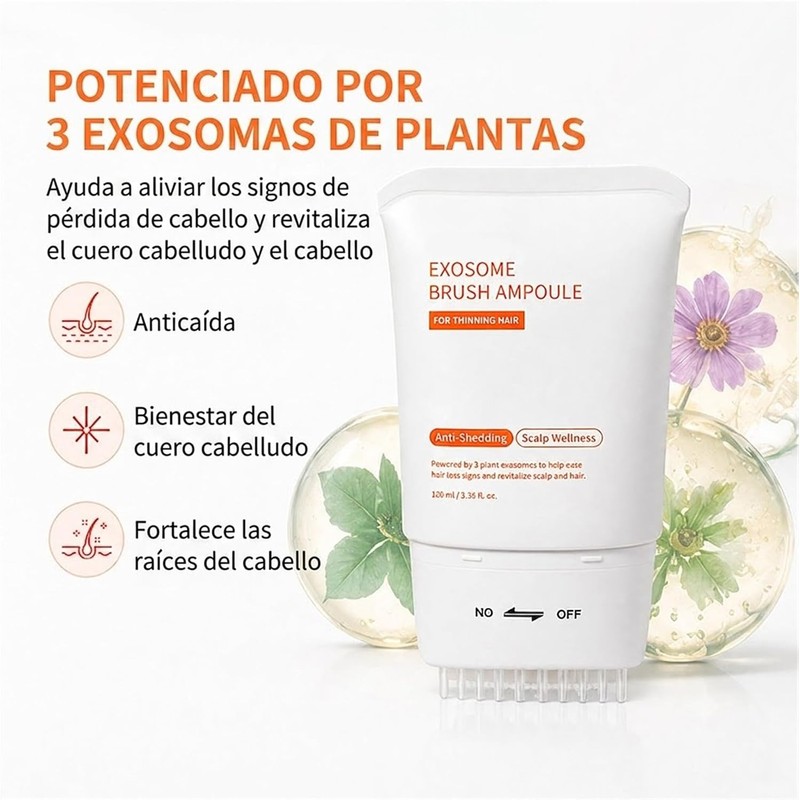 Sérum para el Crecimiento del Cabello con Exosomas Heartleaf Fortalece