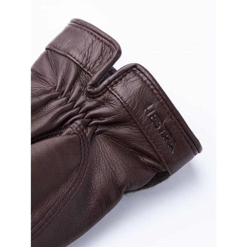 HESTRA Saga Mitt - Espresso/Chestnut - 8