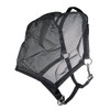 HKM Fly mask halter - Black, thoroughbred