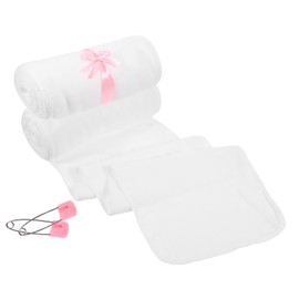 SAFIGLE 2rolls Recovery Belly Wrap of Postpartum Belly Band Gauze Cotton Wrap Band Waist Trainer