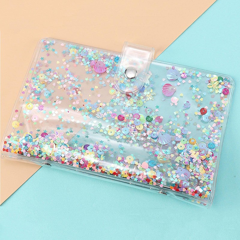 A6 Binder Cover, Clear Soft PVC 6 Hole Ring Binder
