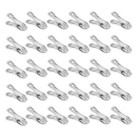 HLIWS Towel Clip-30 pcs Windproof Clips,Stainless Steel Beach Towel Clips,for Lounge Cruise Pool Boat Blanket Keep Your Towel from Blowing Away(5 * 3cm)