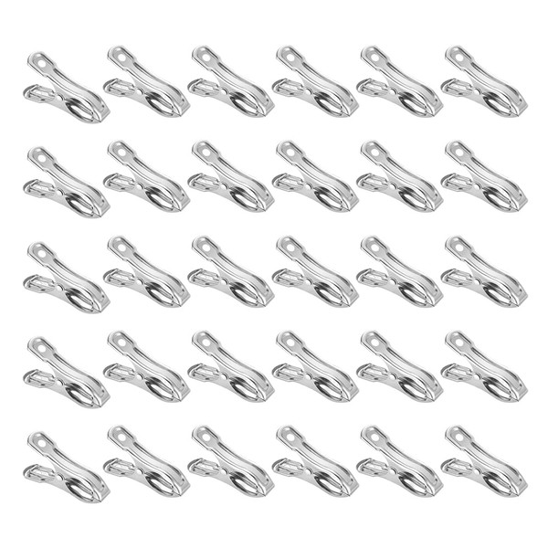 HLIWS Towel Clip-30 pcs Windproof Clips,Stainless Steel Beach Towel Clips,for