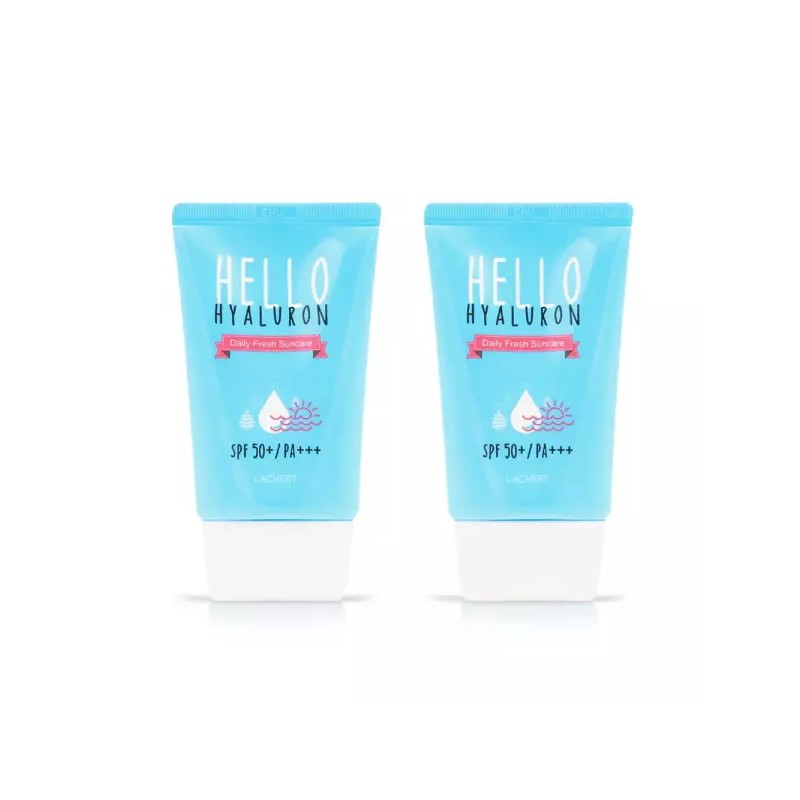 Lacvert 2개 라끄베르 헬로 히알루론 데일리 선크림 50ml 진정 2