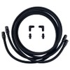 SPELAB 6AN Flexible PTFE Transmission Cooler Hose Lines Fitting, 7FT