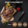 WhiteRhino Professional Pepper Grinder Mill with Top Button Lock,Heavy Duty