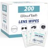 200 Count Lens Wipes for Eyeglasses, Eyeglass Lens Cleaning Wipes