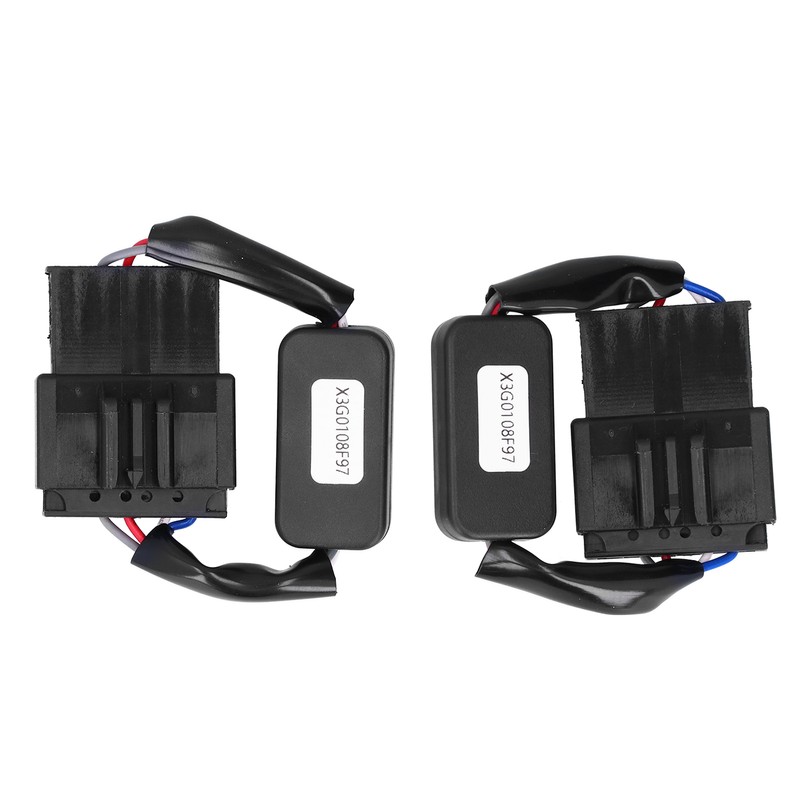 Pair LED Tail Lights Dynamic Turn Signal Adapter Harness Blinker