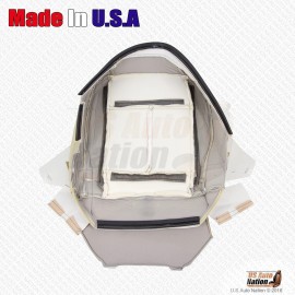 US Auto Nation 832-790-4949 2006 2007 2008 For Infiniti FX35 FX45 Driver Passenger Leather Seat Cover Tan - Passenger Bottom