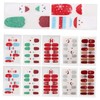 BIUDECO Nail Art Wraps for Women Christmas Nail Decals Stickers