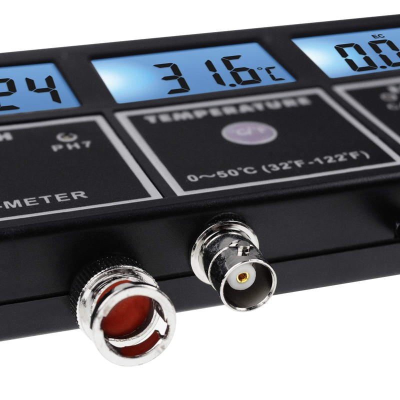 5-in-1 Water Quality Multi-Parameter PH EC CF TDS (ppm) Temperature