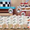 12-Pack Pre-Packaged Monster Truck Party Favors for Kids, Wooden Truck