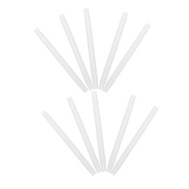 Operitacx 10 Paare Brillenbügelkissen brillen zubehör brillenzubehör Brillenbügel Komfortabdeckung Brillenbein Schutzkappe Bügelgriffe für Brillen Brillenkissen für Ohren Stk Transparent