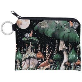 FAVORTALK Purse for Women Small Make Up Bag for Handbag Portable Coin Purse Pouch Girls Mini Change Purse with Zipper Portable Strap Coin Pouch for Key Cash, 3314