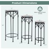 Giantex Metal Plant Stand Set of 3, 28" Mosaic Tall