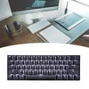 Mechanical Keyboard 61 Keys Three Modes Support Wireless Portable Ergonomic