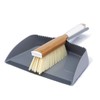 Full Circle Clean Team Brush & DustPan Set, White &