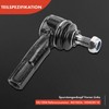 Frankberg 2 x Tie Rod End Front Axle Compatible with