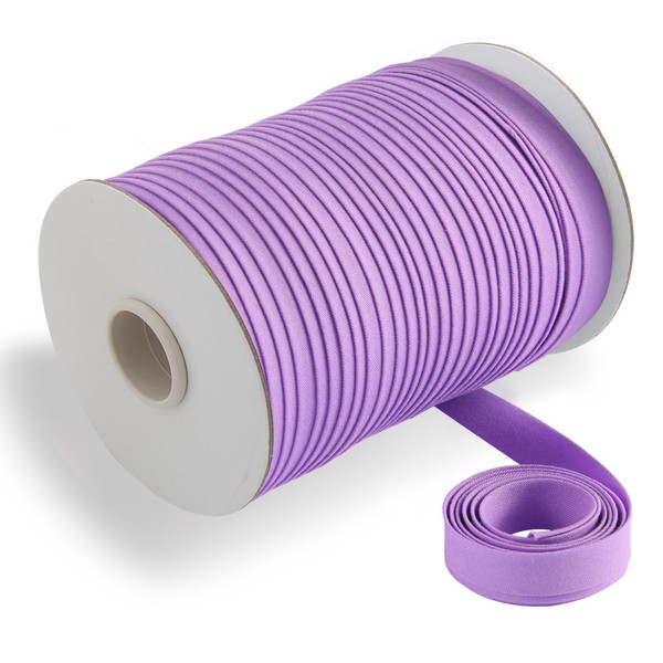 Bias Tape, Double Fold 1/2 inch Continuous Bulk Hem Tape