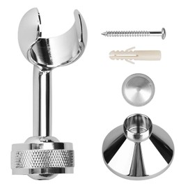 Shower Head Holders, YTTX Adjustable Shower Holder Cooper Shower Holder Bracket Chrome Plated Shower Set Shower Stand for Standard Shower Hose