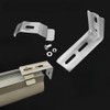L Bracket 4pcs Vertical Blind Bracket Clips for Vertical Blinds
