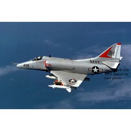 Vietnam War US Navy Douglas A4E Skyhawk Attack PHOTO Ghost Riders, N Vietnam 67