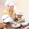 2 Pcs Stainless Steel Tablespoons,Short Handle Measuring Spoons for Tea,