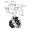 Collet Chuck 40CR Steel 16° Concentricity Lathe Fixtures CNC Milling