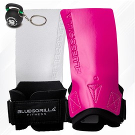 BLUEGORILLA Competitor 2.0 - Crosstraining hand grips. Super Grip. Maximum grip and protection in your hands. Gym, Box, calisthenics, etc. Neoprene wrist protection (G)