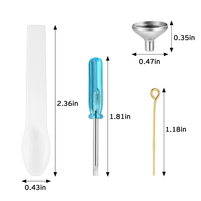 Mini Funnel Set for Cremation Jewelry Filling Kit for Urn