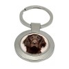 Flat-Coated Retriever Key Ring