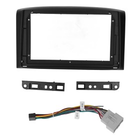 Car Navigation Panel Frame Dashboard Kit ABS Plastic Seamless Replacement for Aveo 2007‑2011
