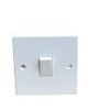 iSeventy9 Single White 1 Gang Light Switch 2 Way 10A