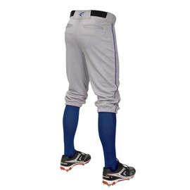 EASTON PRO+ KNICKER Baseball Pant | 2020 | Youth | XLarge | Grey Royal | Scotchgard Stain Release + Moisture Wicking