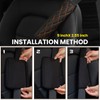Bittwee Car Seat Belt Pads, 2PCS Leather Seatbelt Covers Protect