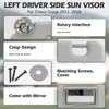 Left Driver Sun Visor Compatible with Chevy Cruze 2011-2019, Replacement